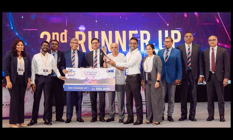 DFCC Bank Achieves Top Honours at the CIPM Great HR Quiz